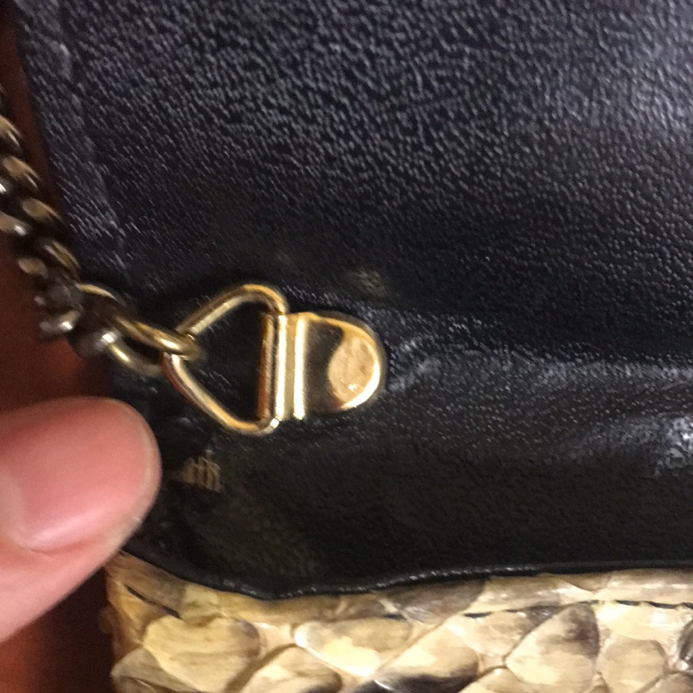 Vintage snake skin purse. In very good condition - Picture 6 of 16